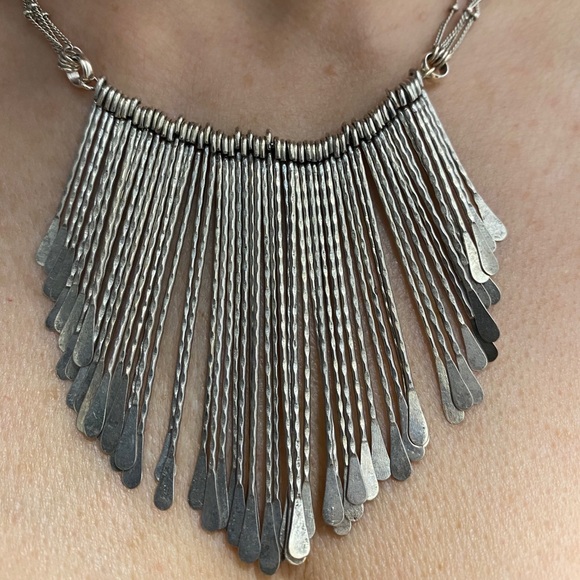 Kenneth Cole Jewelry - Vintage Adjustable Silver Necklace #Statement